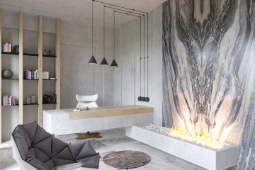 Проект "Кабинет: CONCRETE HOUSE"
